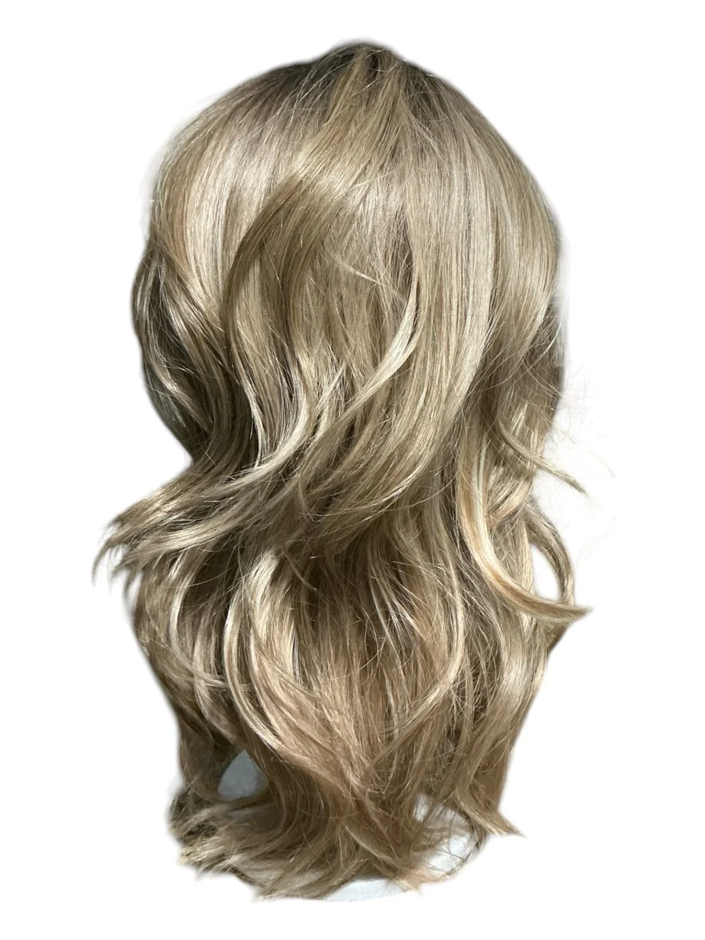 CSC Karys Brunch Blonde Long Wavy Synthetic Wig - Natural Ash Blonde